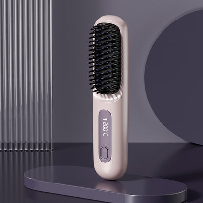 Wireless Hair Straightening Comb