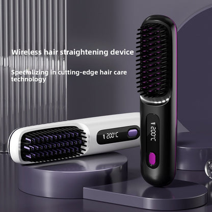Wireless Hair Straightening Comb