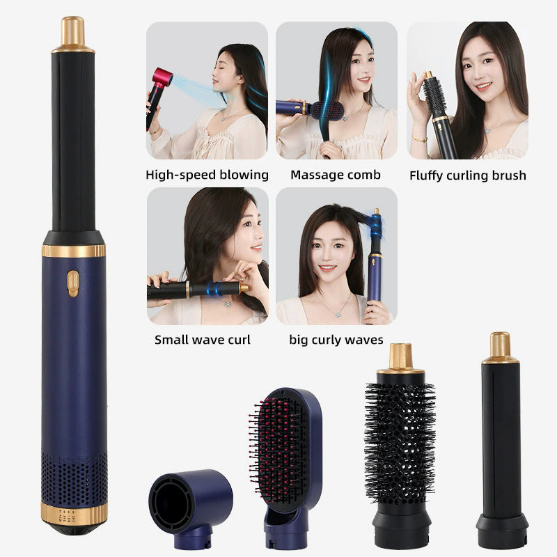 Multi-functional hot air hair curler