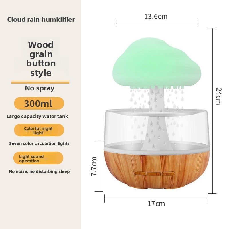 Cloud Raindrop Humidifier