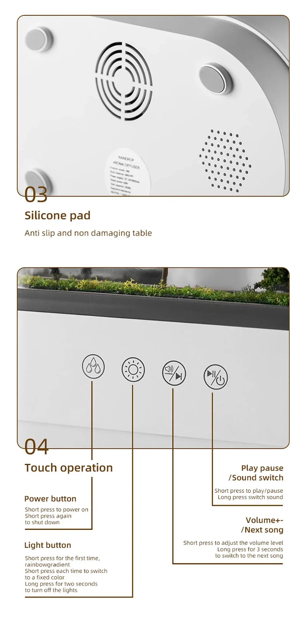 Raindrop Aroma Diffuser