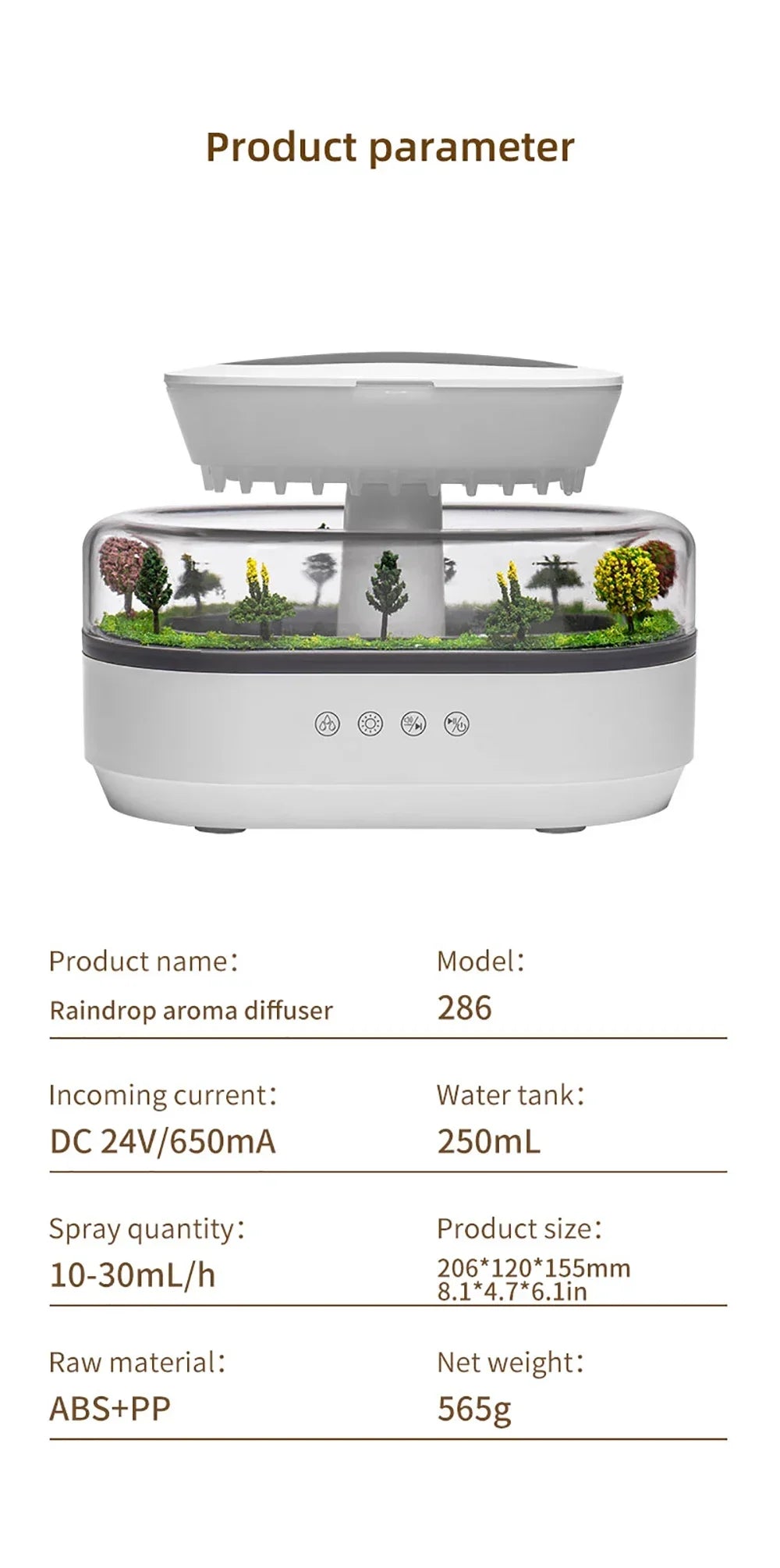 Raindrop Aroma Diffuser