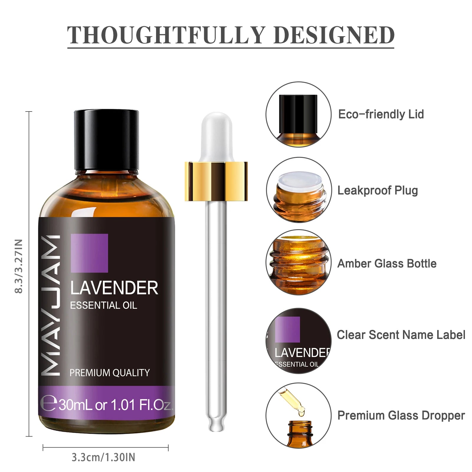Premium Aromatherapy Humidifier Essential Oil 30ML