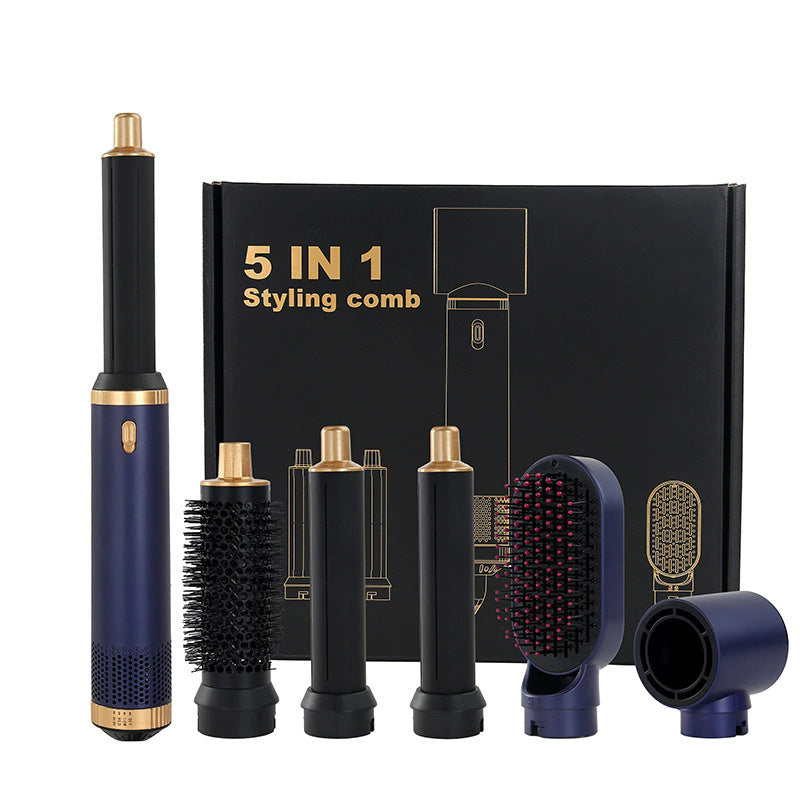 Multi-functional hot air hair curler