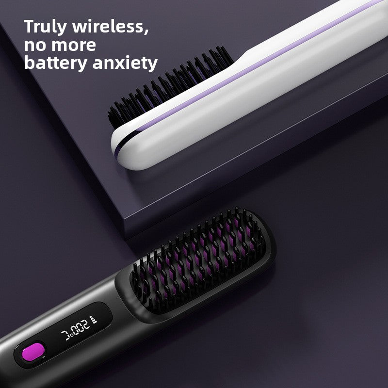 Wireless Hair Straightening Comb