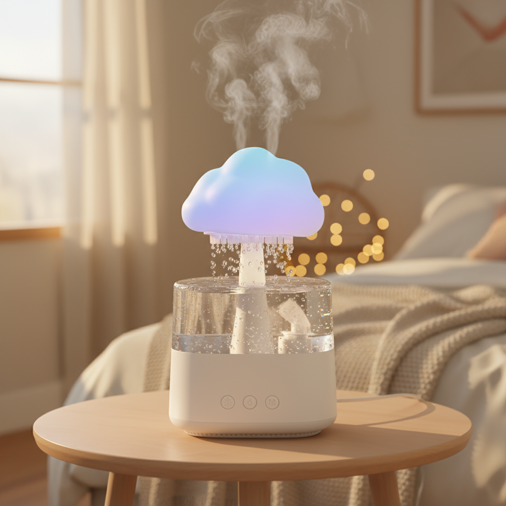 Cloud Raindrop Humidifier